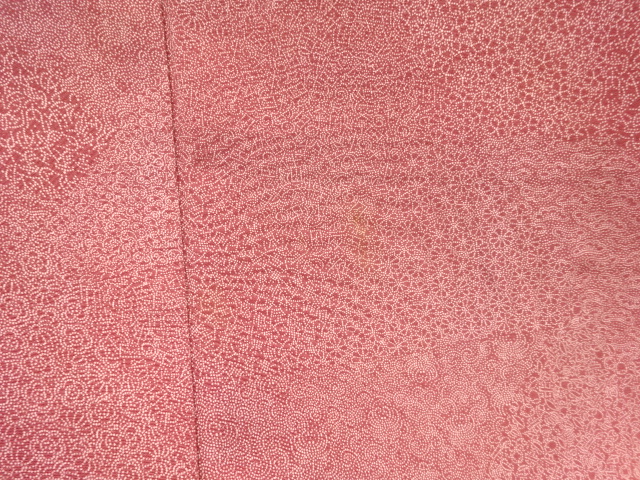  寄せ柄江戸小紋着物